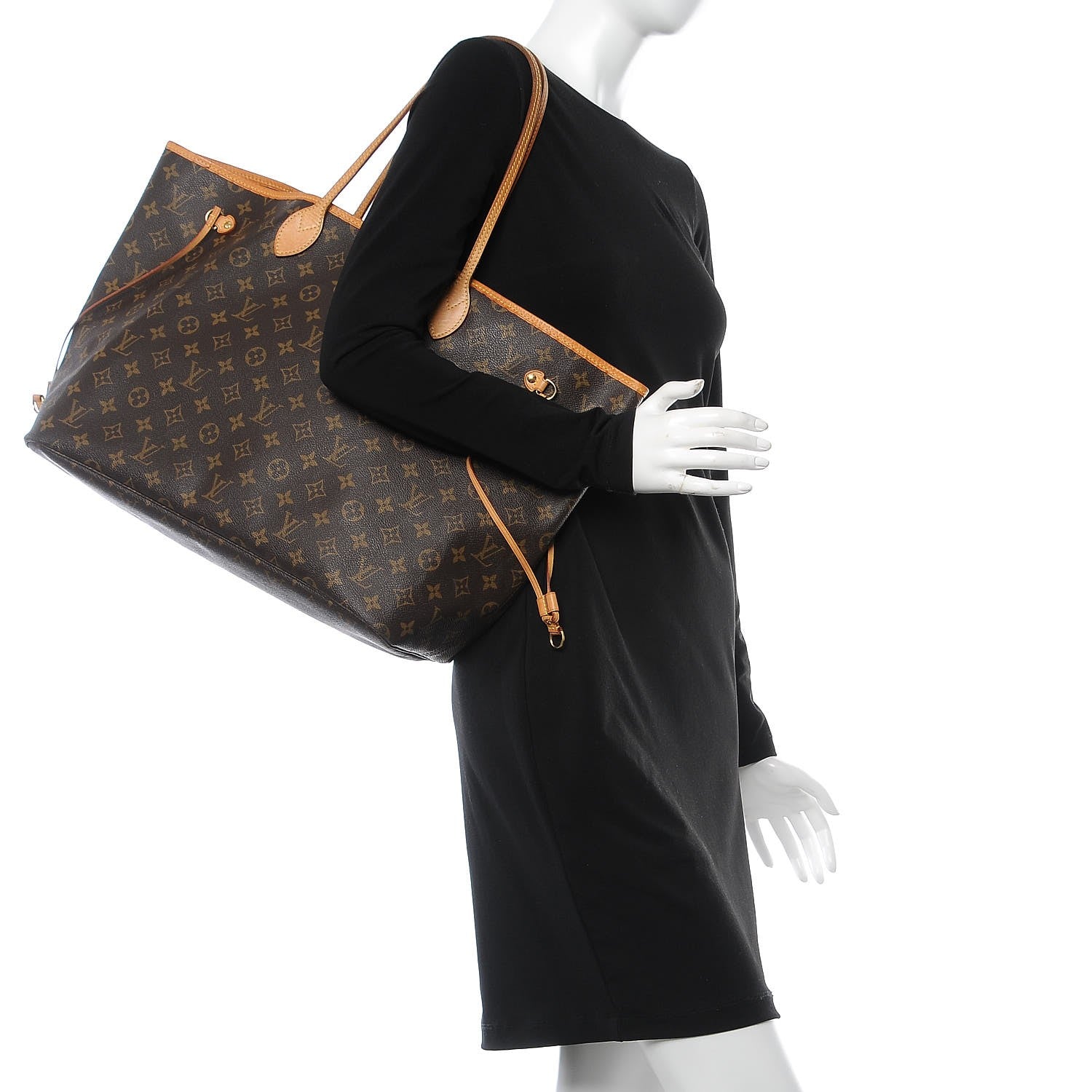Louis Vuitton Monogram Neverfull GM 2 of 14