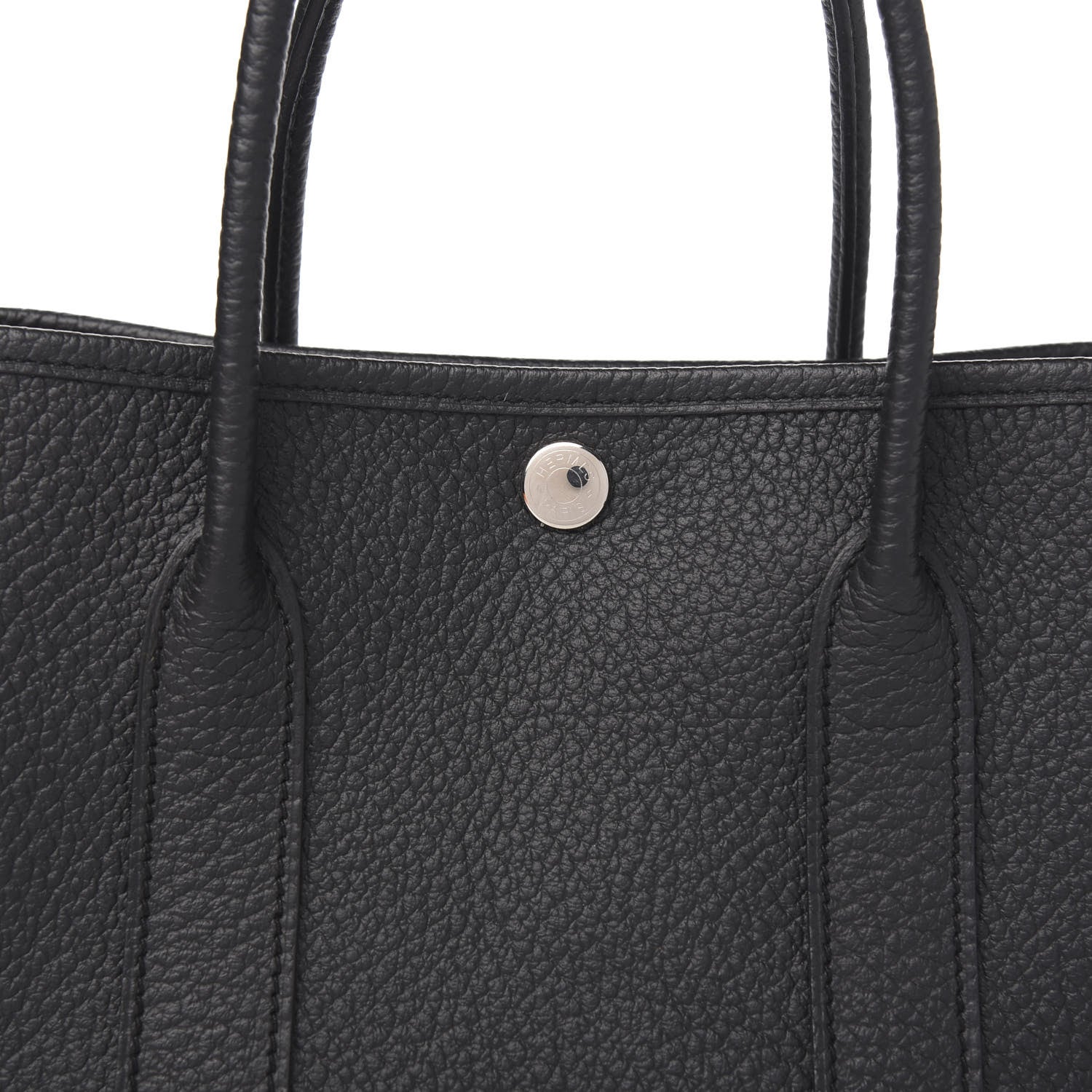 Hermes Vache Country Garden Party 30 TPM Black 9 of 10