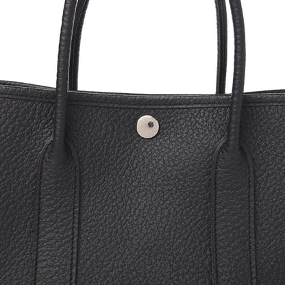 Hermes Vache Country Garden Party 30 TPM Black 9 of 10