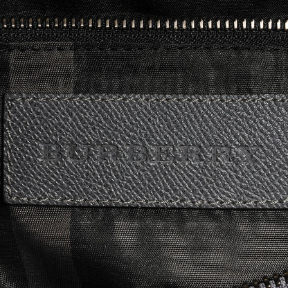 Burberry London Leather Boston Holdall 45 Mid Grey Melange 7 of 10