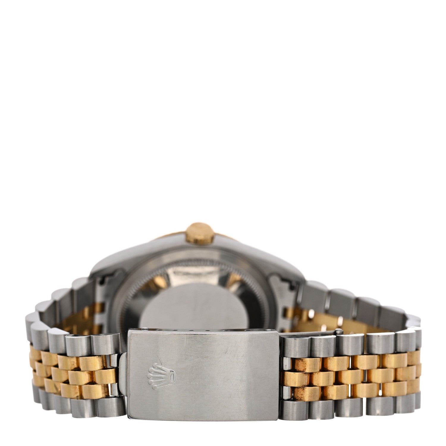 Rolex Stainless Steel 18K Yellow Gold 36mm Oyster Perpetual Datejust Watch White Roman 16233 3 of 4