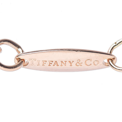 Tiffany 18K Rose Gold Diamond .08ct Elsa Peretti Diamonds by the Yard Bracelet 7 of 8