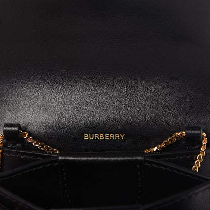 Burberry Lambskin Quilted Card Case With Detachable Strap Black 8 of 10