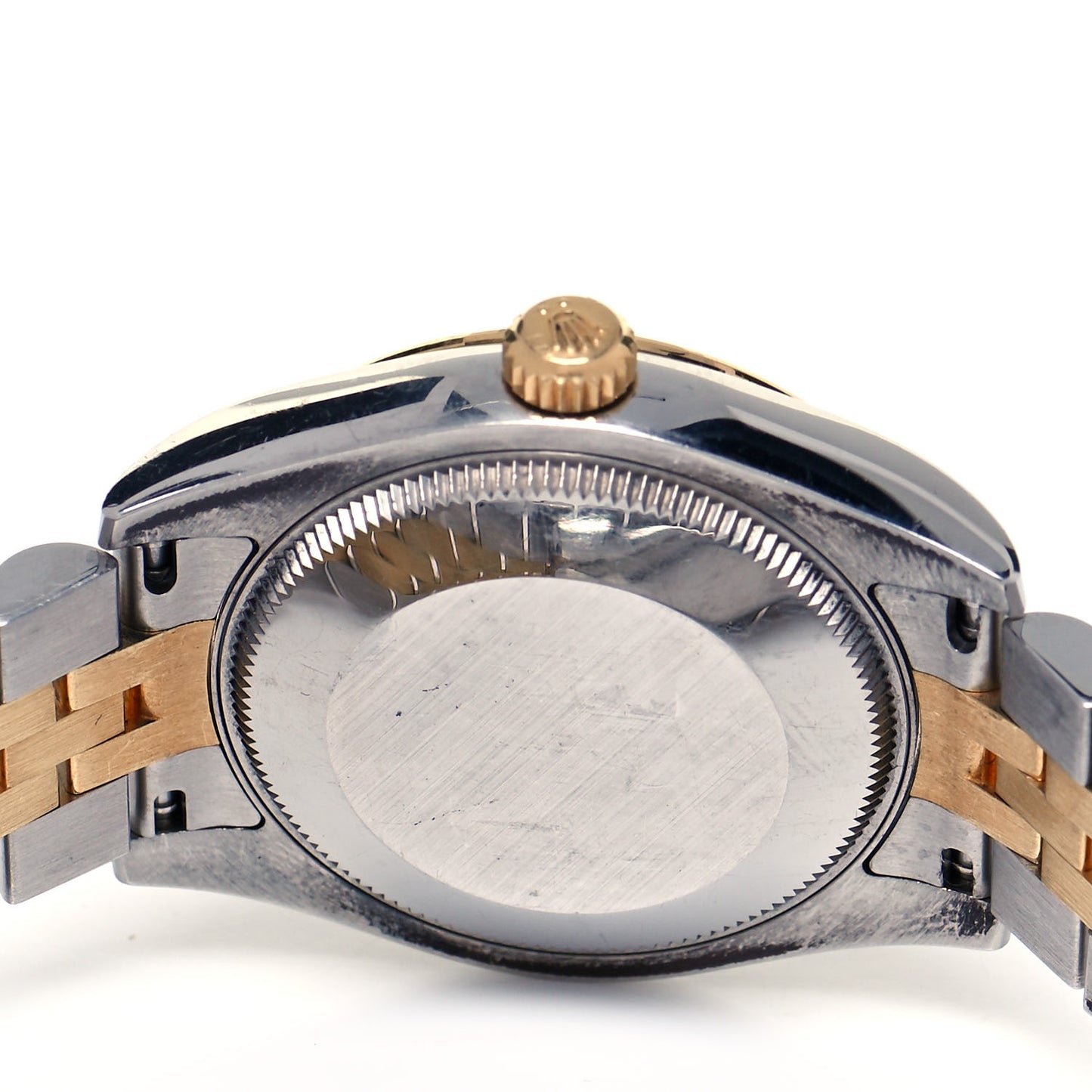 Stainless Steel 18K Yellow Gold Diamond 31mm Oyster Perpetual Datejust Watch Champagne 178273