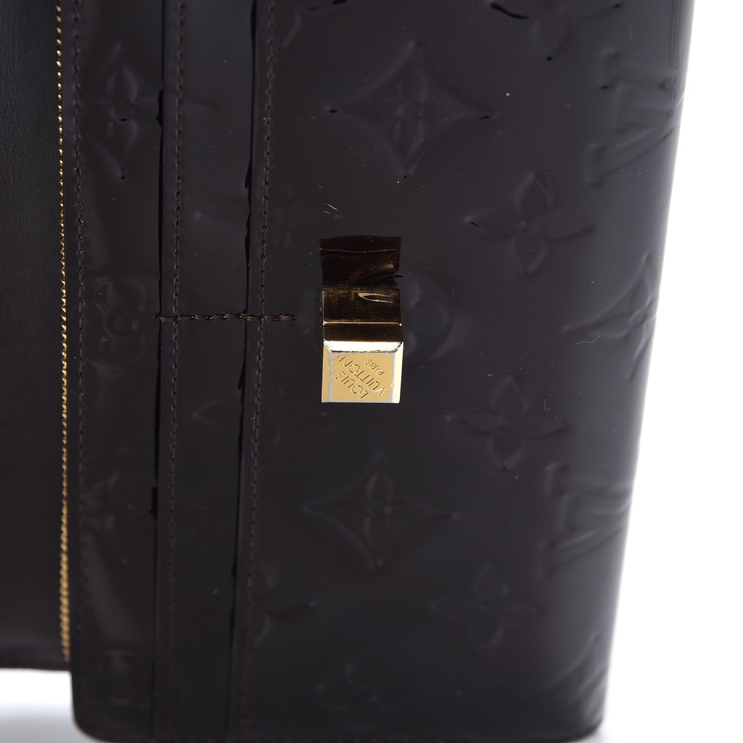 Louis Vuitton Vernis Sarah Noeud Wallet Amarante 7 of 9