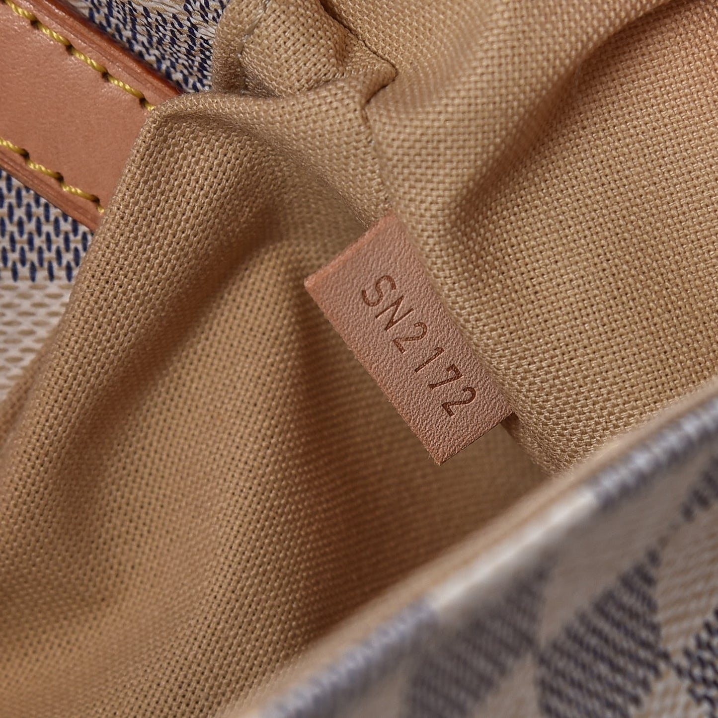 Damier Azur Figheri PM