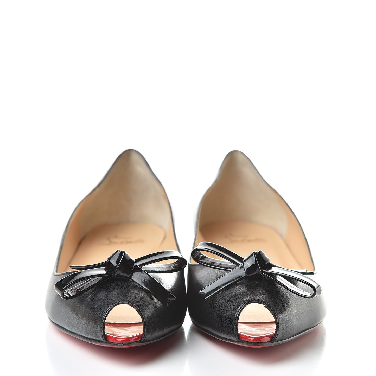 Kid Patent Tibunodo Flats 38.5 Black