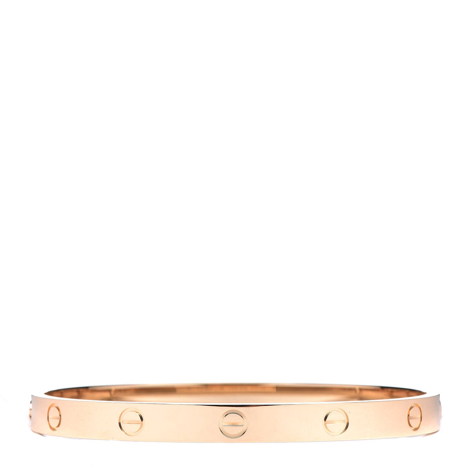 Cartier 18K Yellow Gold LOVE Bracelet 19 3 of 8