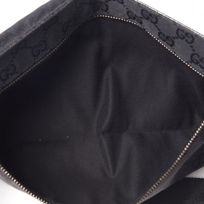 Gucci GG Monogram Double Pocket Belt Bag Black 4 of 7