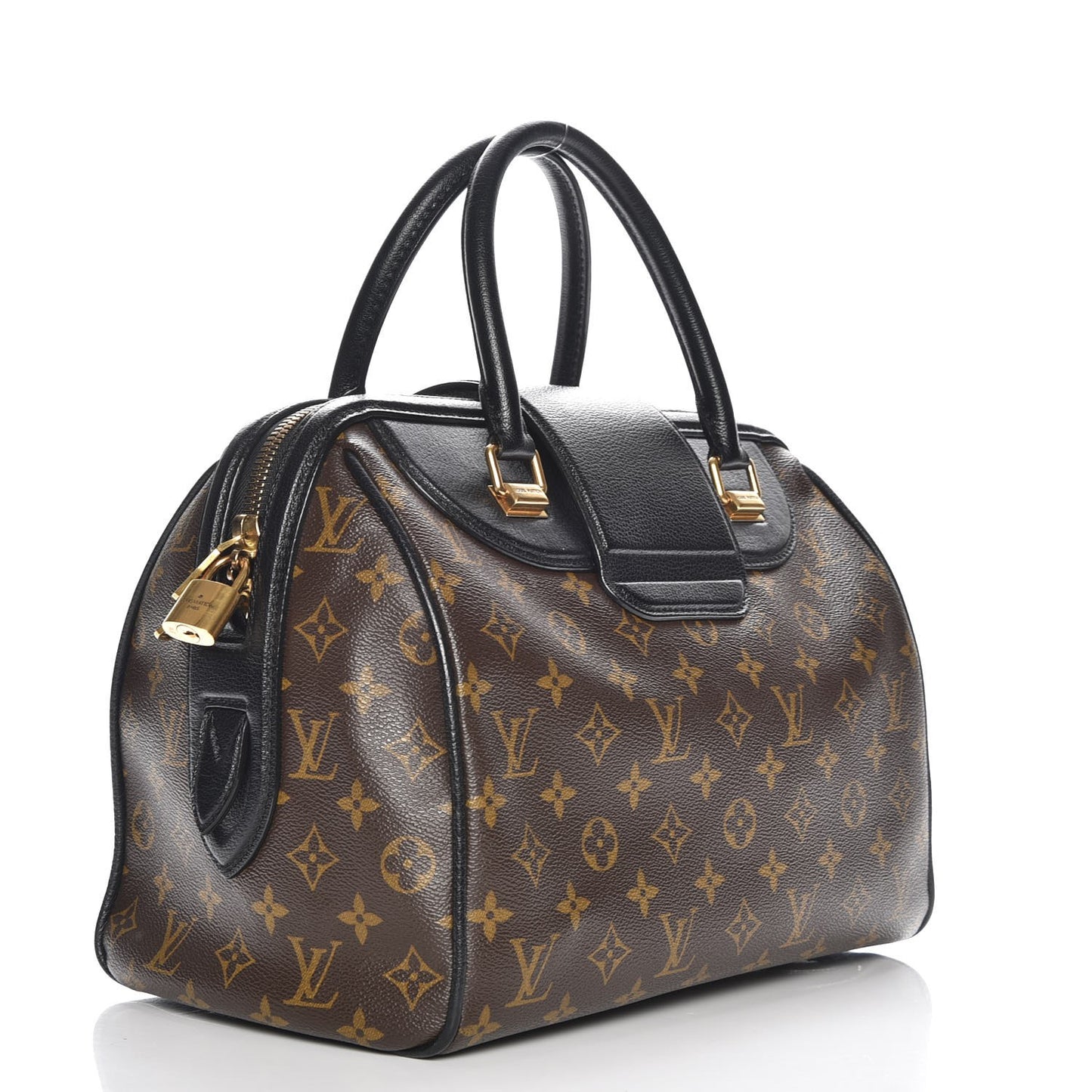 Monogram Golden Arrow Speedy Black