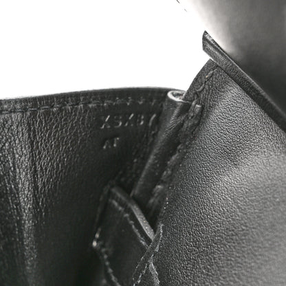 Hermes Toile Swift Birkin 35 Natural Black 7 of 15