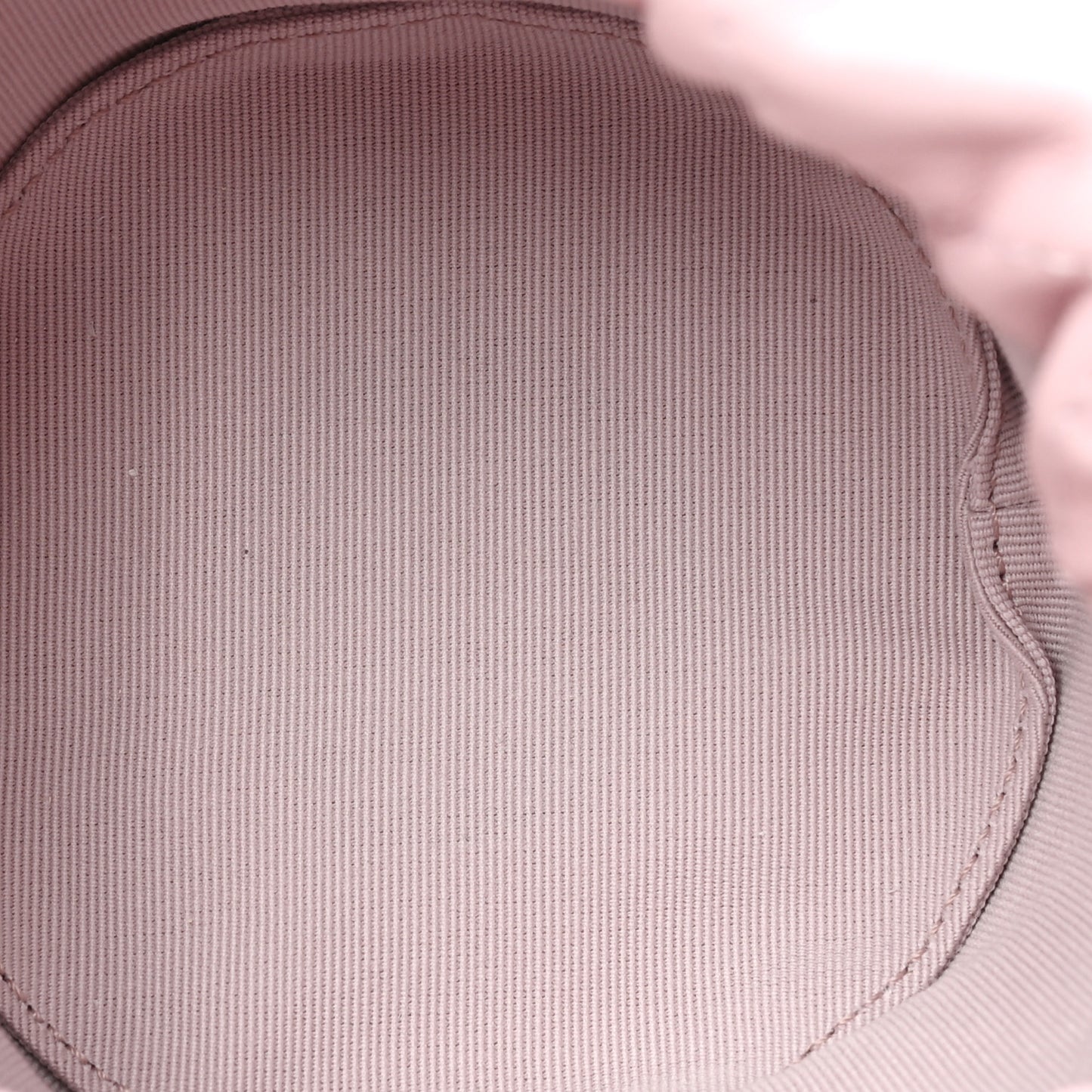 Calfskin Quilted Pearl Mini About Pearls Drawstring Bucket Light Pink