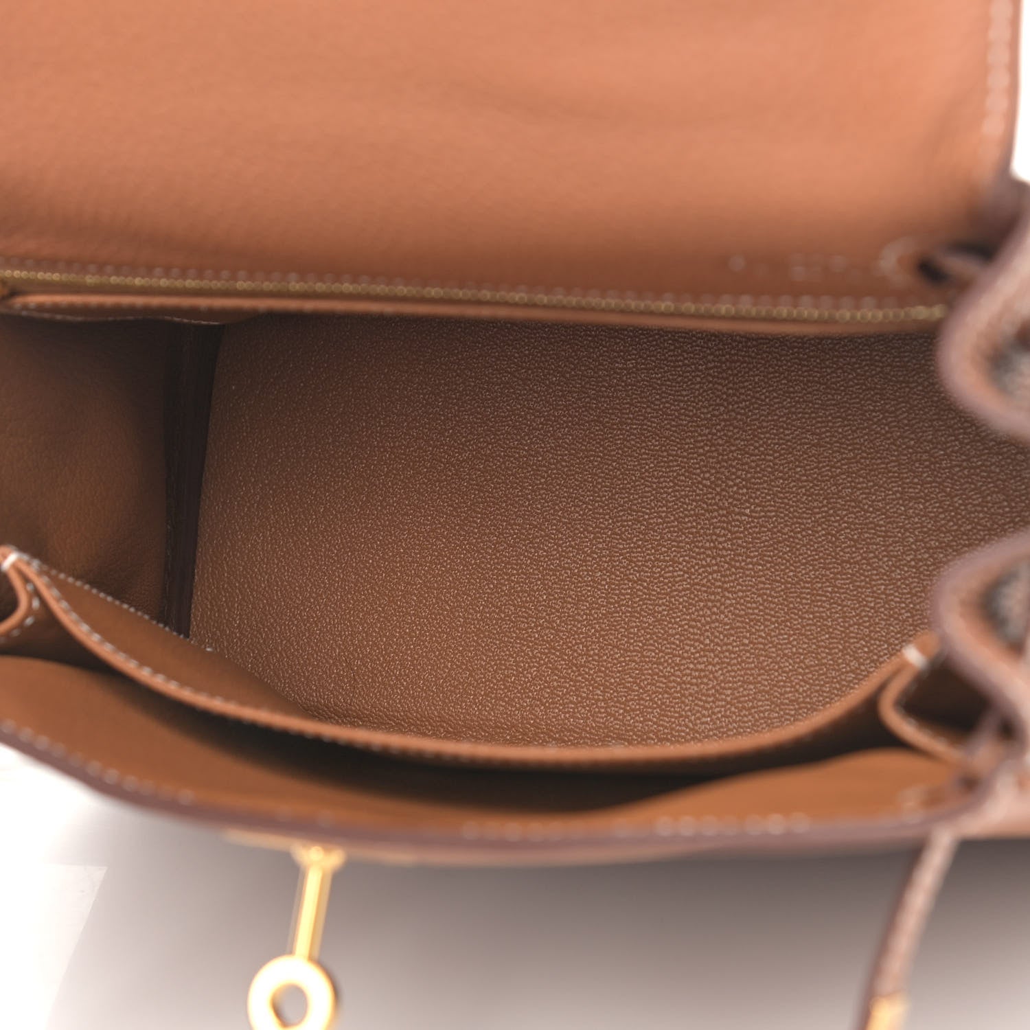 Hermes Togo Kelly Retourne 25 Gold 5 of 12