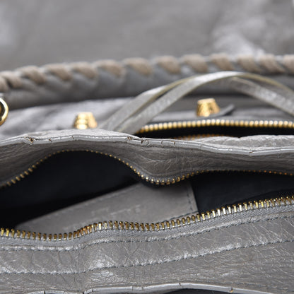 Balenciaga Agneau Giant 12 Gold Hardware City Gris Pyrite 18 of 20
