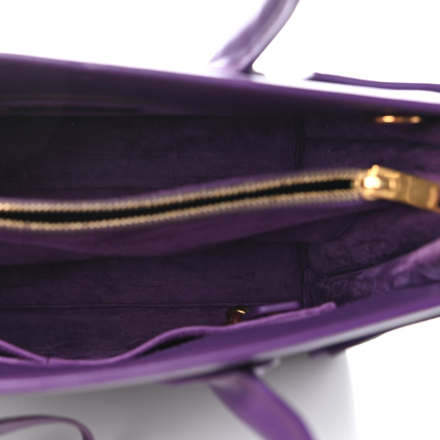 Calfskin Small Sac De Jour Purple