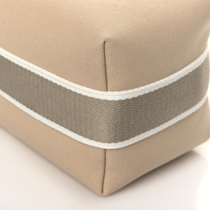Hermes Canvas Small Bride-A-Brac Pouch Natural 9 of 10