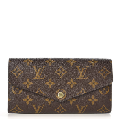 Louis Vuitton Monogram Sarah Wallet NM 1 of 7