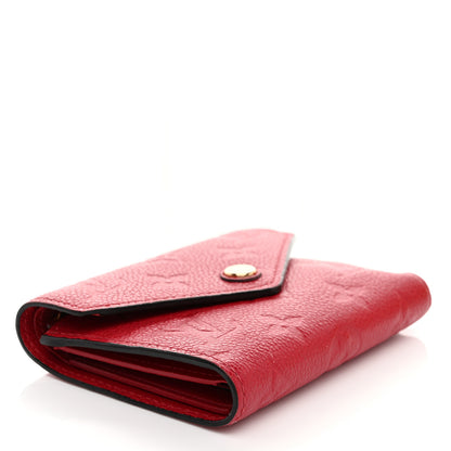 Louis Vuitton Empreinte Victorine Wallet Scarlet 4 of 8