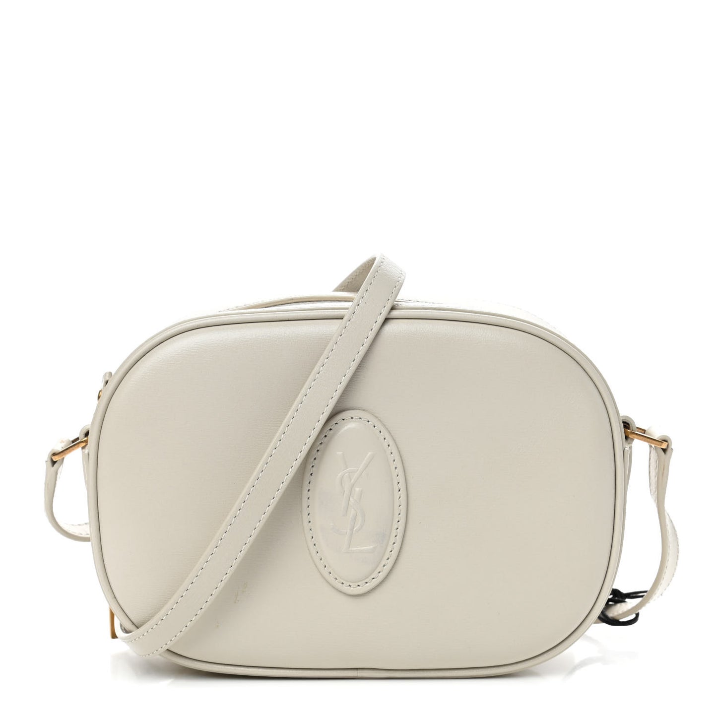 Calfskin Le 61 Camera Bag White