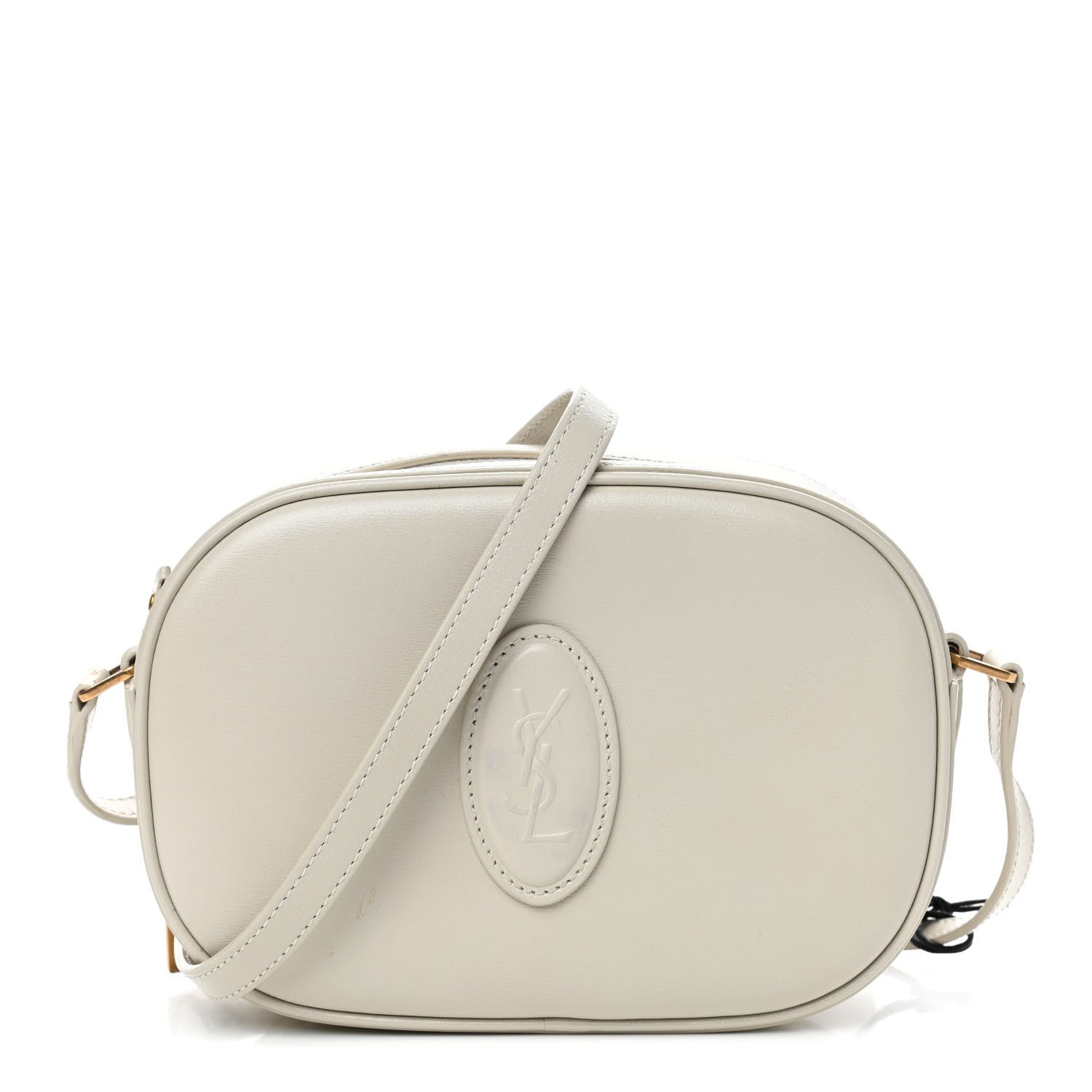 Saint Laurent Calfskin Le 61 Camera Bag White 1 of 4