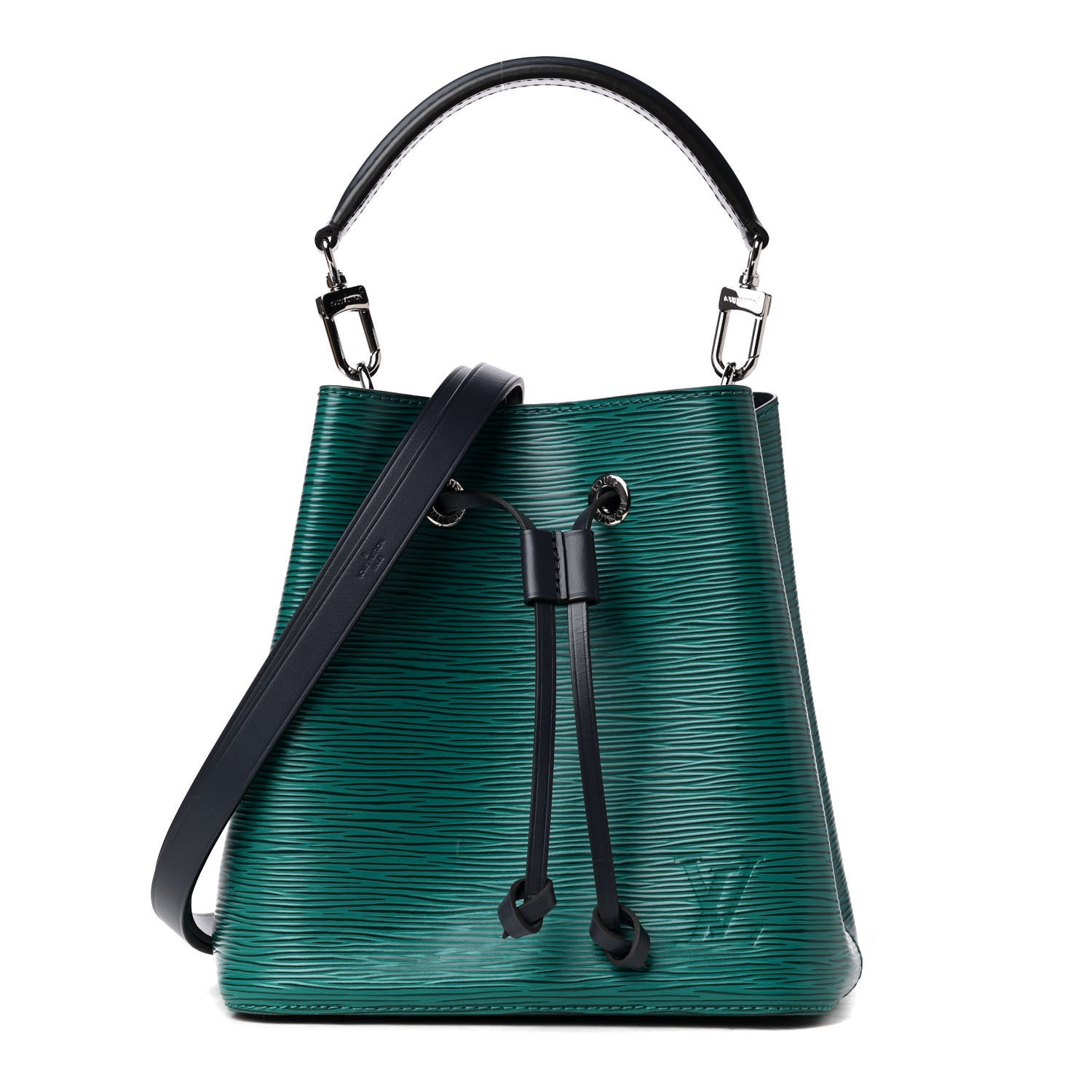 Louis Vuitton Epi Neonoe BB Emerald Green Indigo 1 of 5