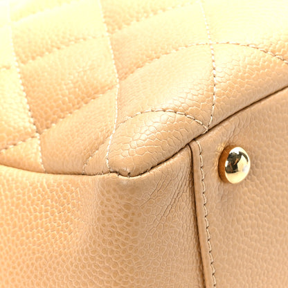 Chanel Caviar Petit Timeless Tote PTT Dark Beige 8 of 11