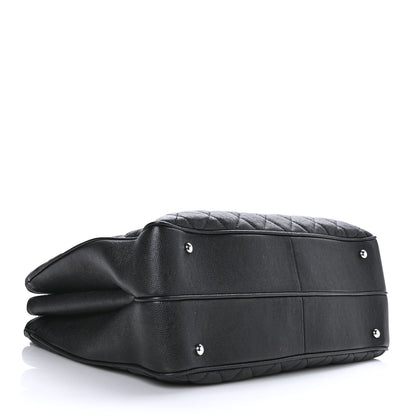 Chanel Caviar Quilted Large Urban Companion Top Handle Shopping Tote Black 4 of 12