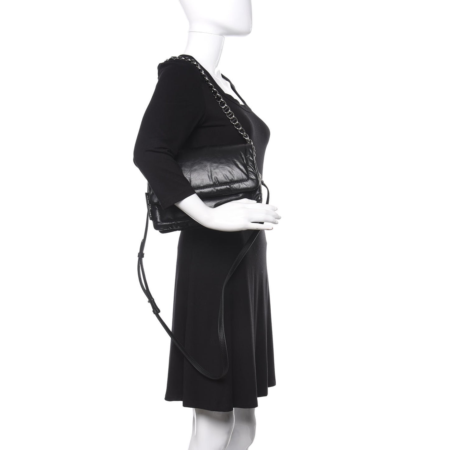 Lambskin The Pillow Bag Black