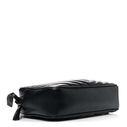 Saint Laurent Calfskin Matelasse Monogram Lou Camera Bag Black 4 of 10