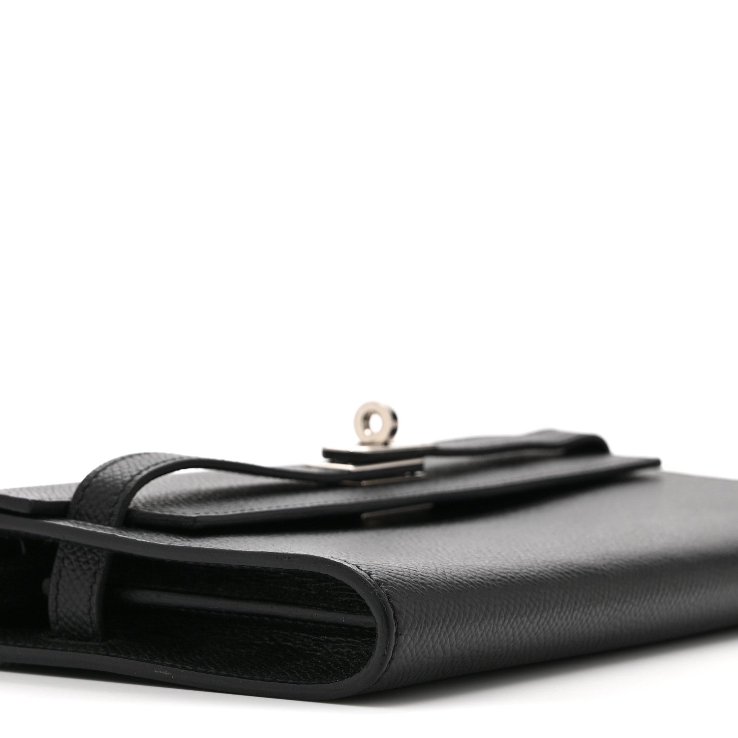 Hermes Epsom Kelly Wallet To Go Black 10 of 12