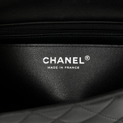 Chanel Lambskin Quilted Mini Rectangular Flap Black 6 of 10