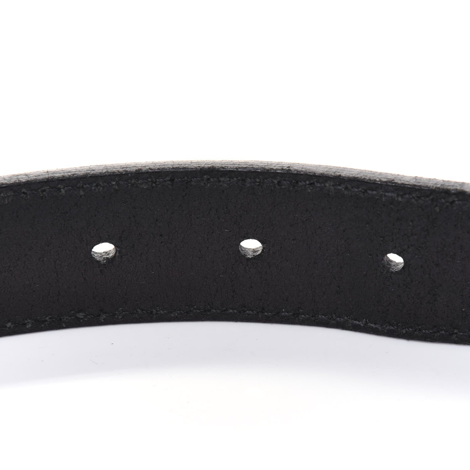 Gucci Calfskin Interlocking G Belt 85 34 Black 4 of 12