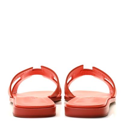 Hermes Epsom Oran Sandals 36 Orange Poppy 5 of 9