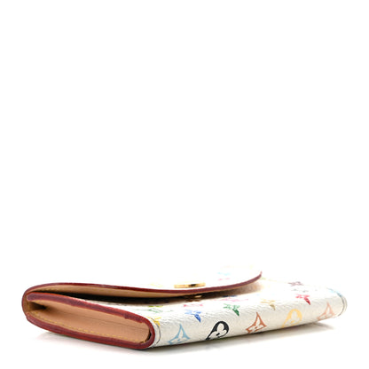 Louis Vuitton Monogram Multicolor Business Card Holder White 4 of 6