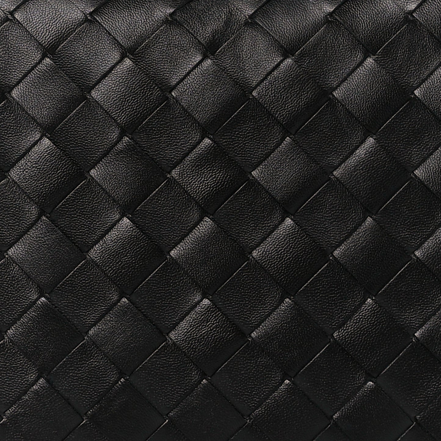 Calfskin Nappa Intrecciato Mini Wallace Black