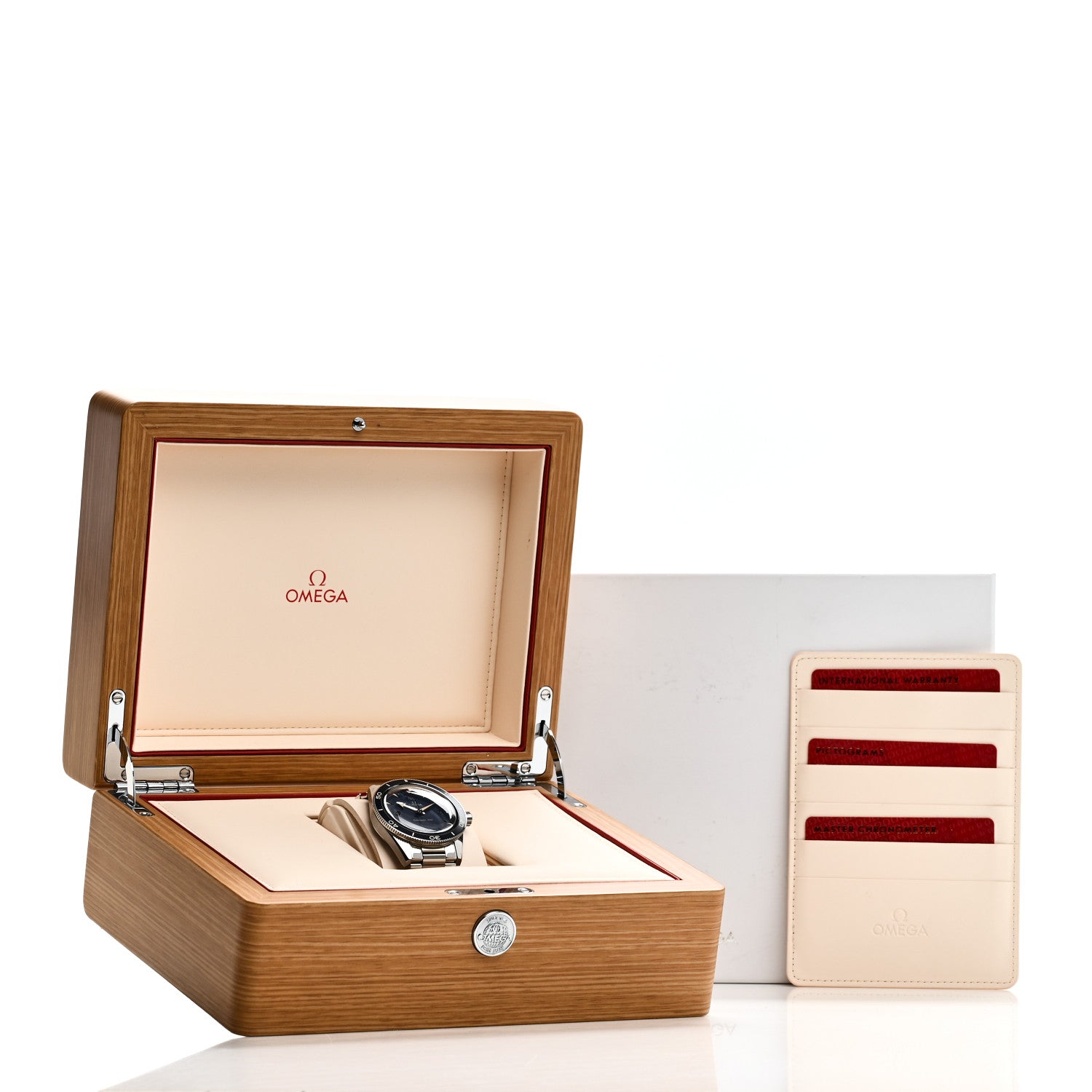 Omega Stainless Steel 41mm Seamaster 300M Co-Axial Master Chronometer Automatic Watch Blue 234.30.41.21.03.001 5 of 5