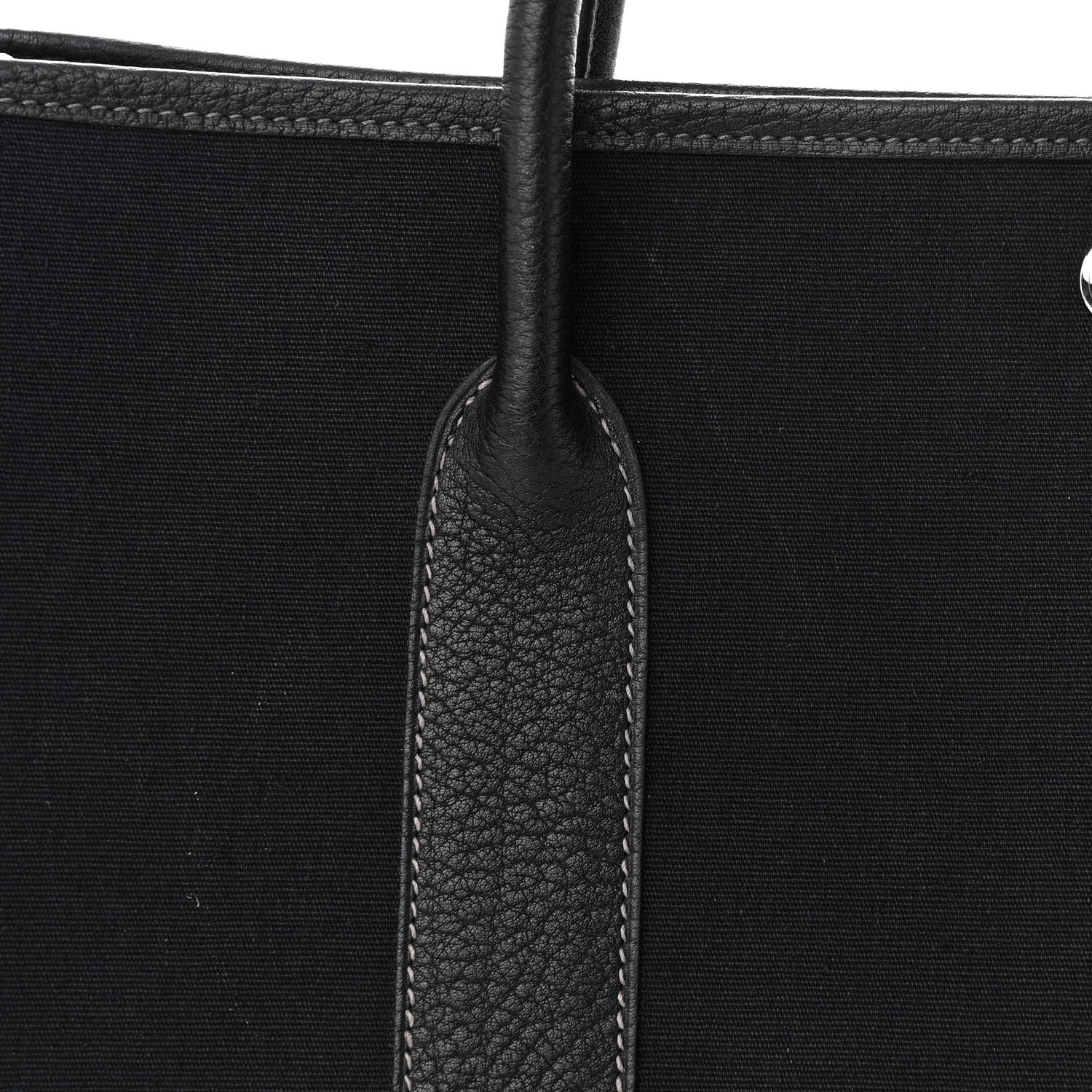 Hermes Toile Negonda Garden Party Tote GM Black 11 of 11