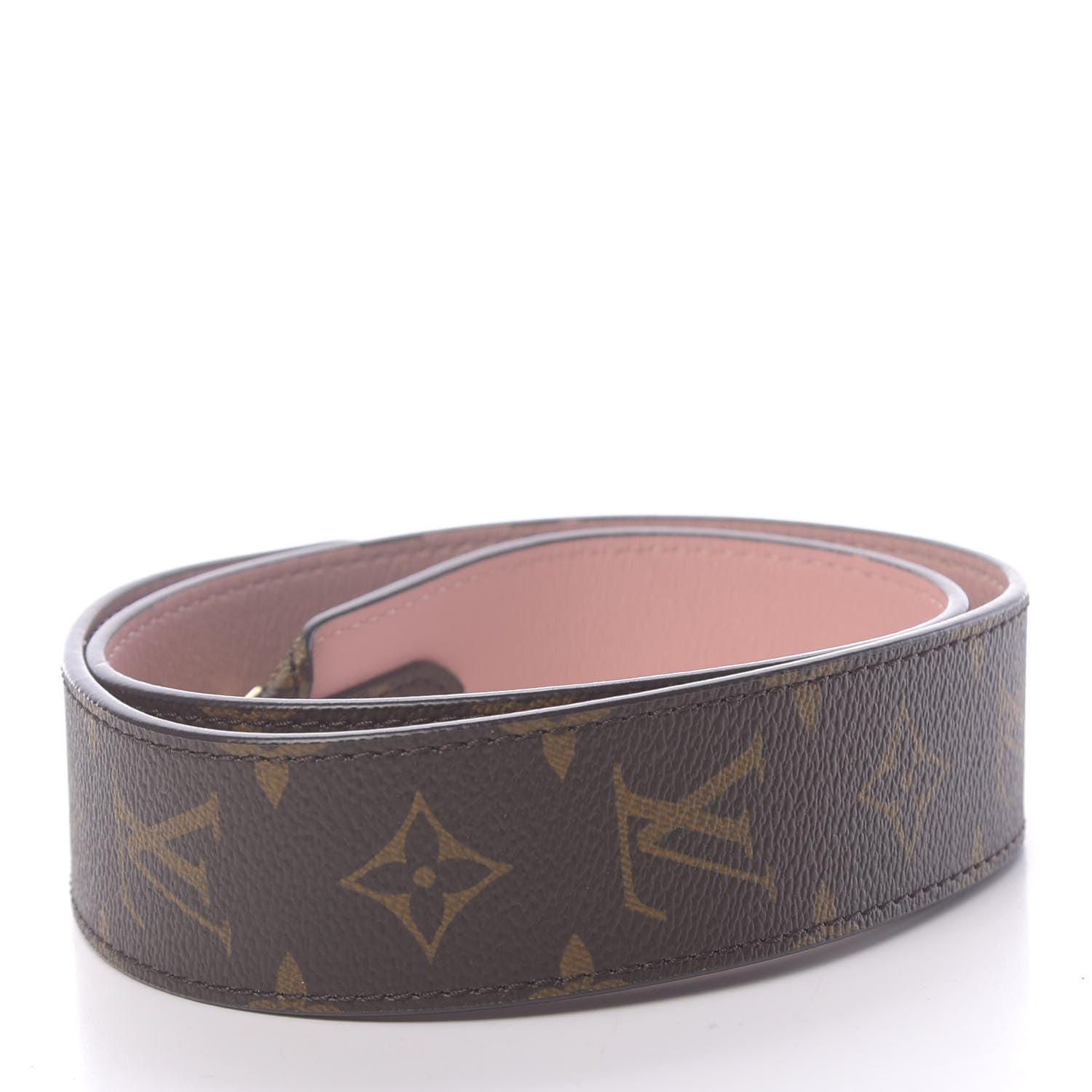 Louis Vuitton Monogram Bandouliere Shoulder Strap Rose Poudre 2 of 5