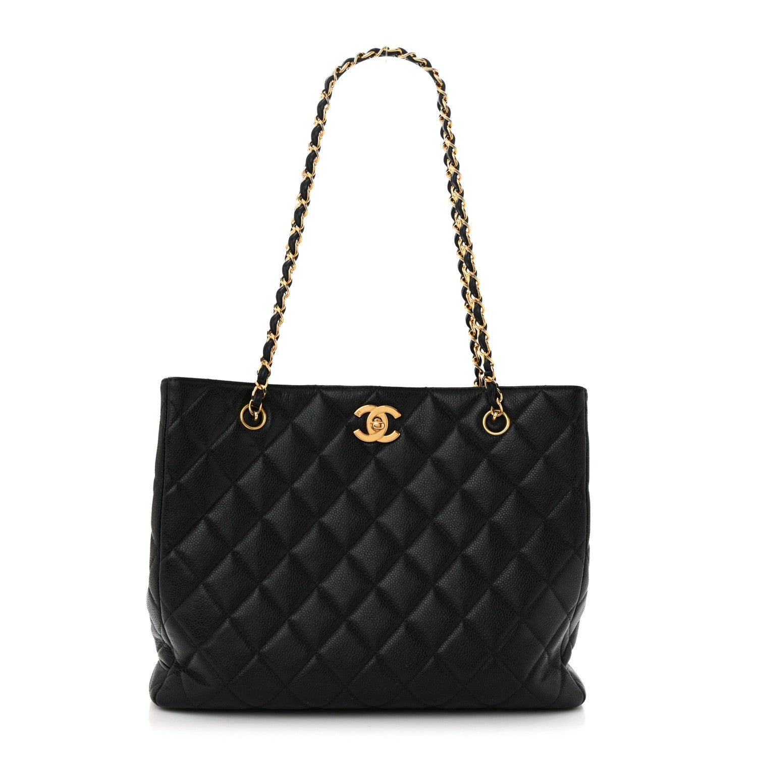 Chanel Caviar Quilted Shopping Tote Black 1 of 18