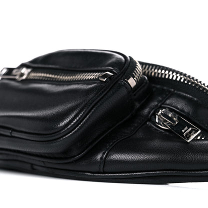 Alexander Wang Lambskin Mini Attica Belt Bag Black 8 of 9
