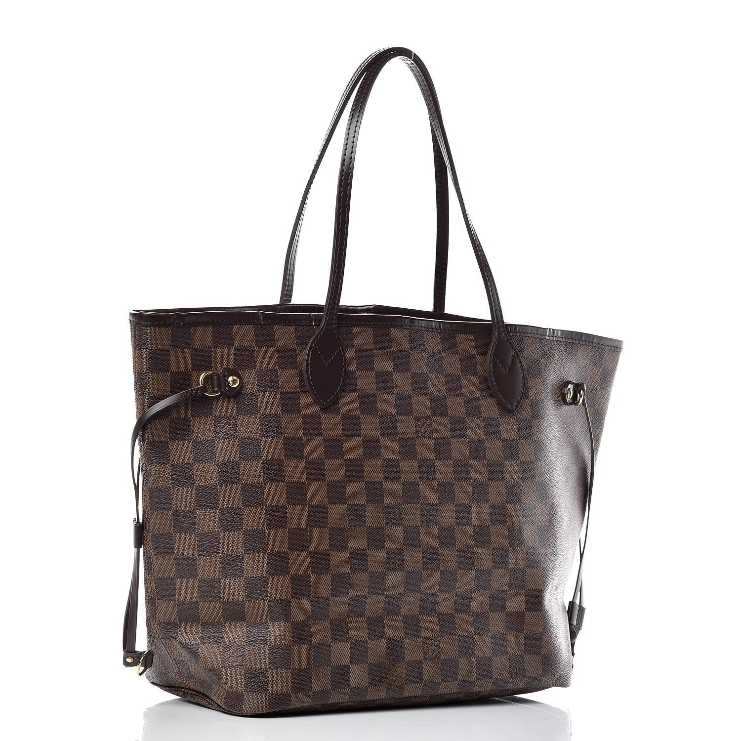 Louis Vuitton Damier Ebene Neverfull MM 3 of 9