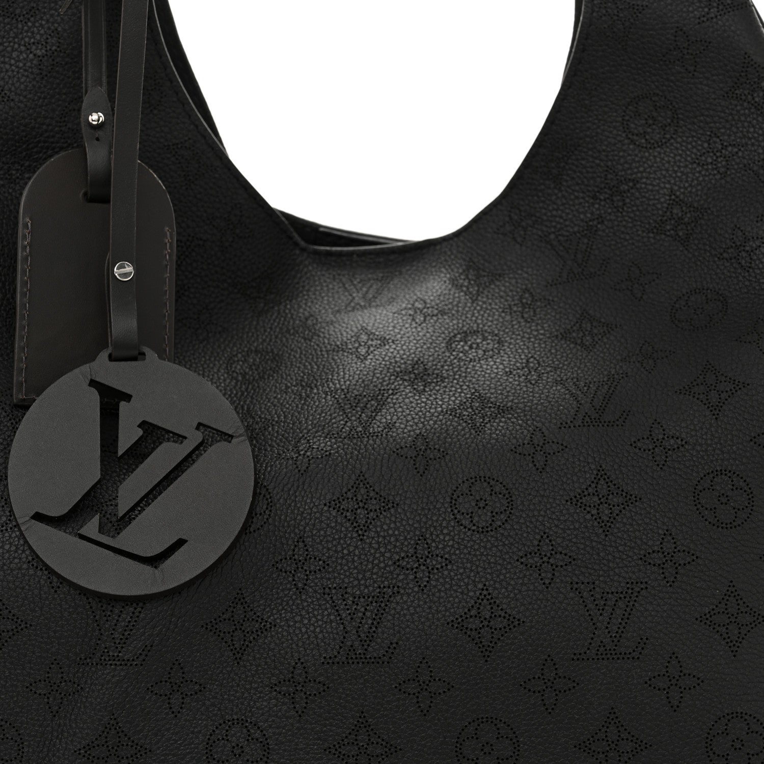 Louis Vuitton Mahina Carmel Hobo Black 7 of 9