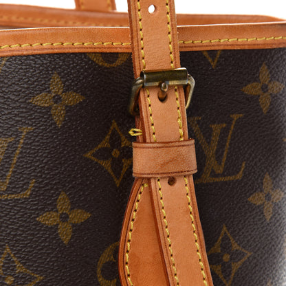 Louis Vuitton Monogram Petit Bucket 23 9 of 9