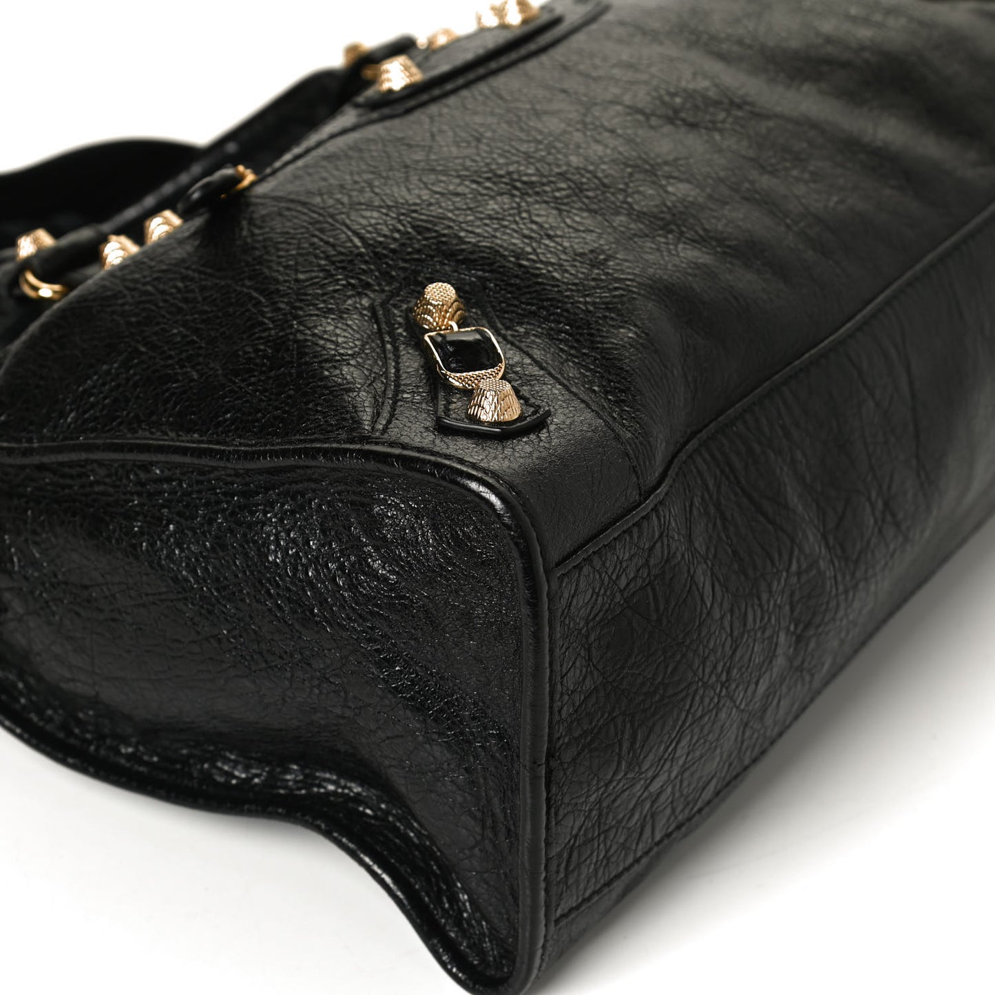 Agneau Giant 12 Gold Hardware City Black