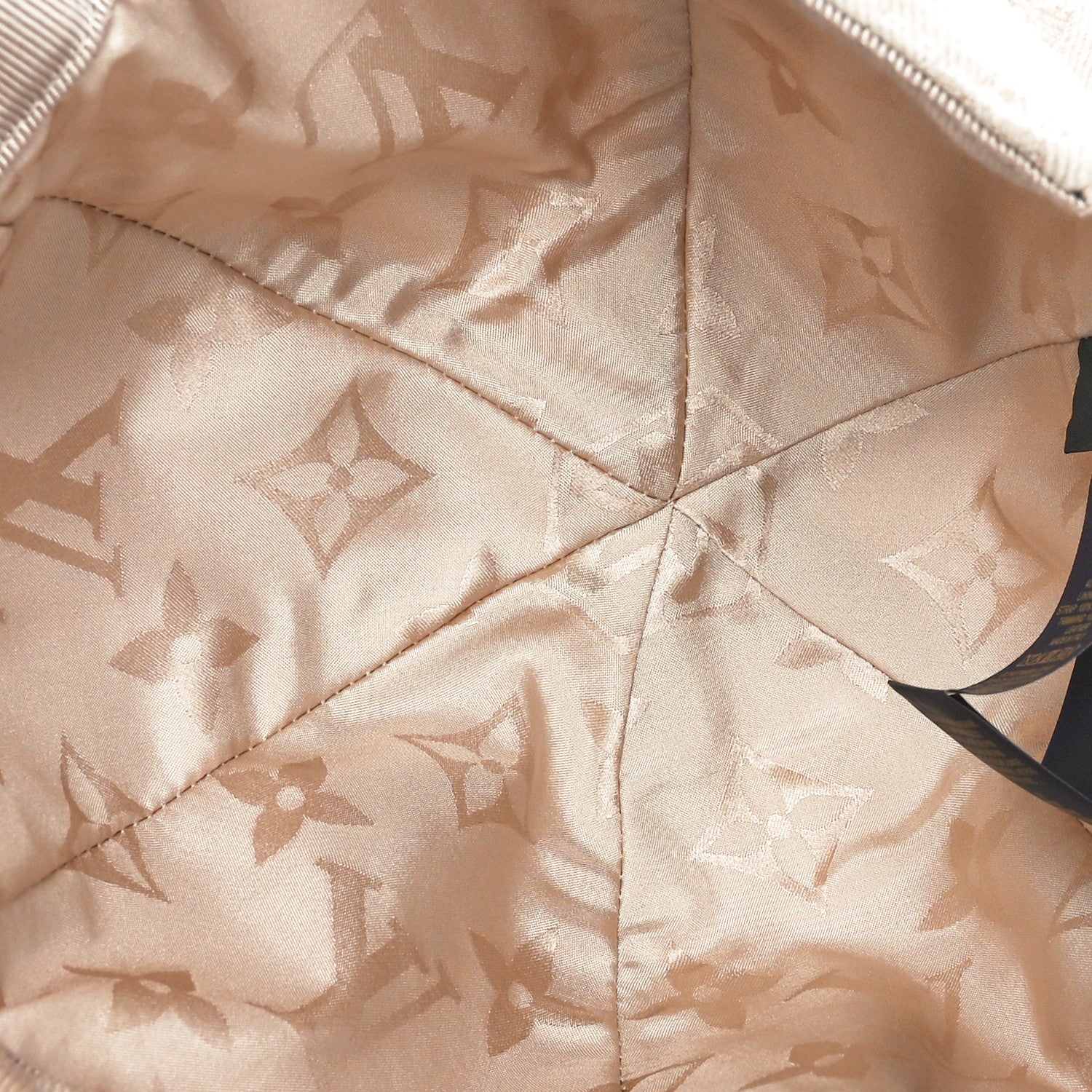Louis Vuitton Cotton Monogram Essential Cap Beige 7 of 9
