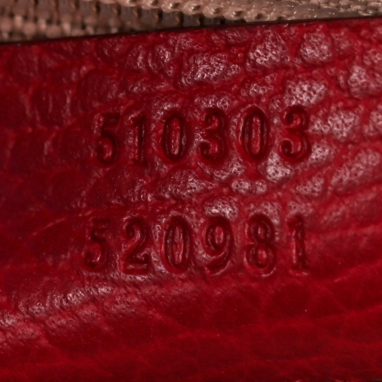 Gucci Dollar Calfskin Interlocking G Shoulder Bag Red 7 of 12