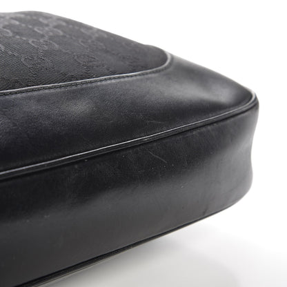 Gucci Monogram Small Jackie O Hobo Black 13 of 17