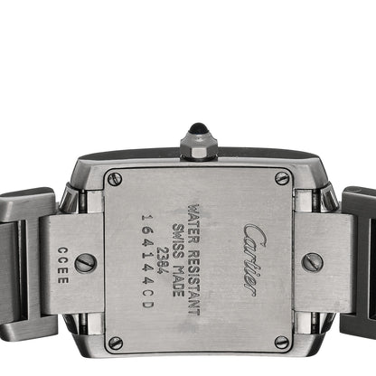 Cartier Stainless Steel 20mm Tank Francaise Quartz Watch 4 of 4