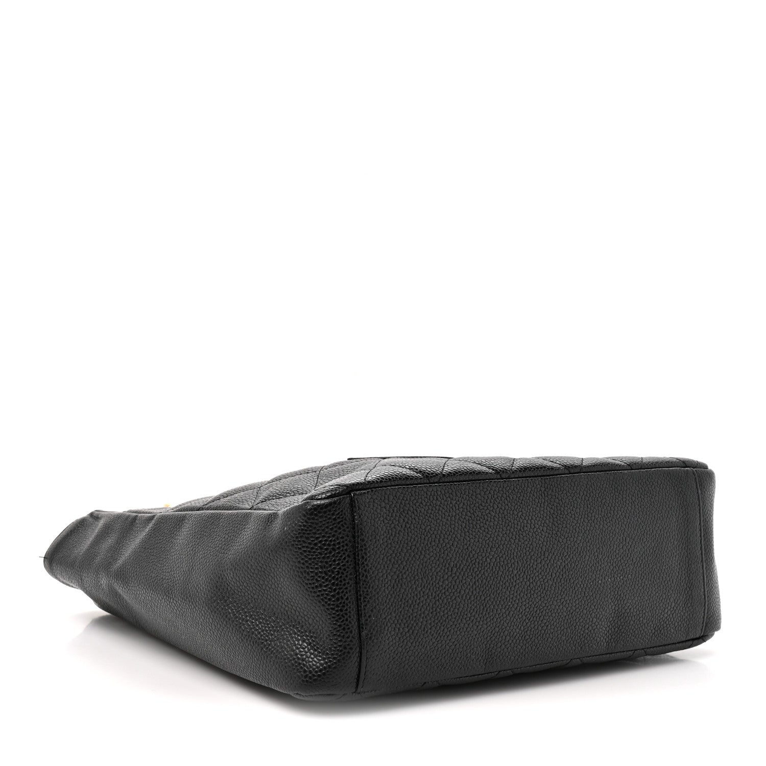Chanel Caviar Quilted Petit Shopping Tote PST Black 3 of 10