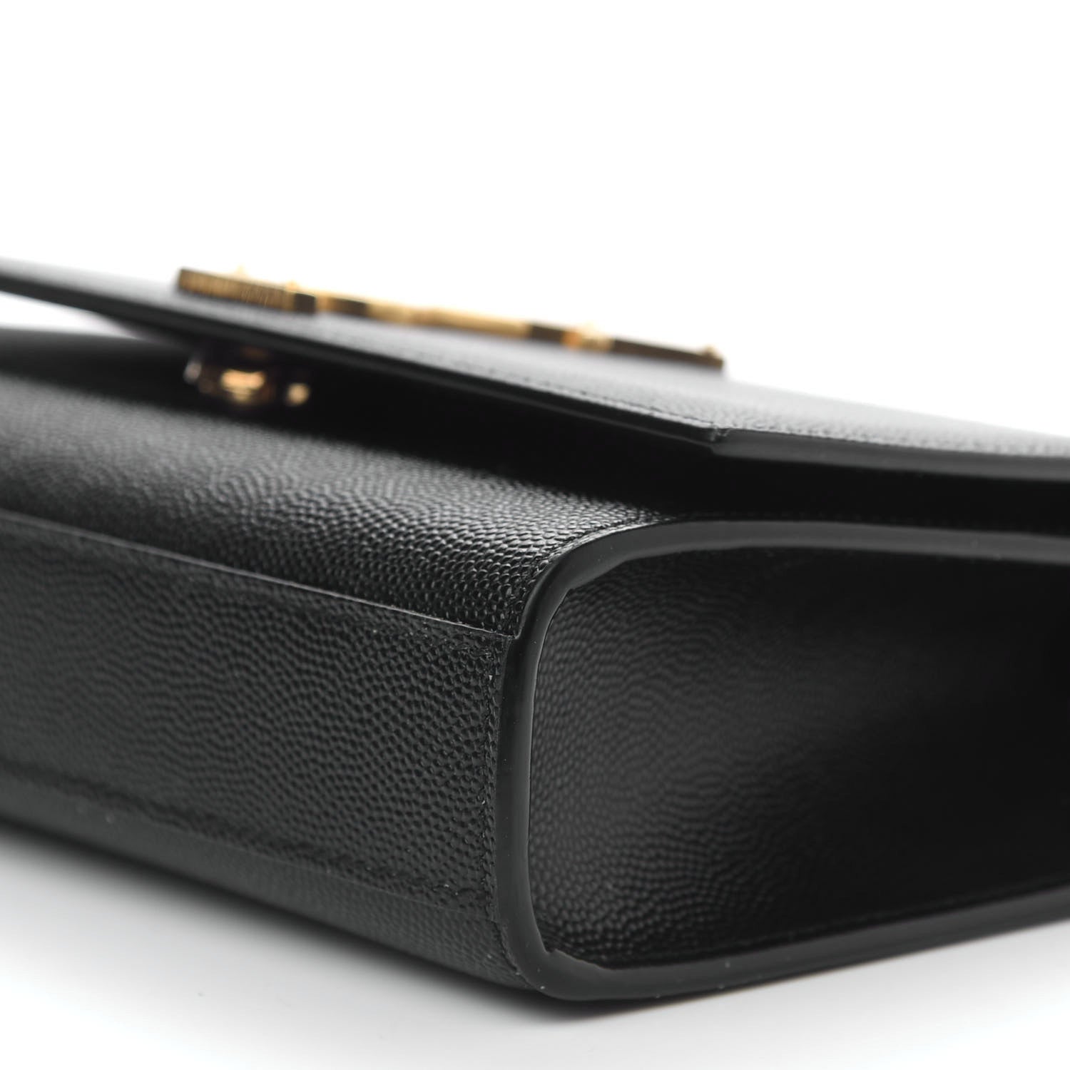 Saint Laurent Grain De Poudre Small Monogram Kate Satchel Black 8 of 8